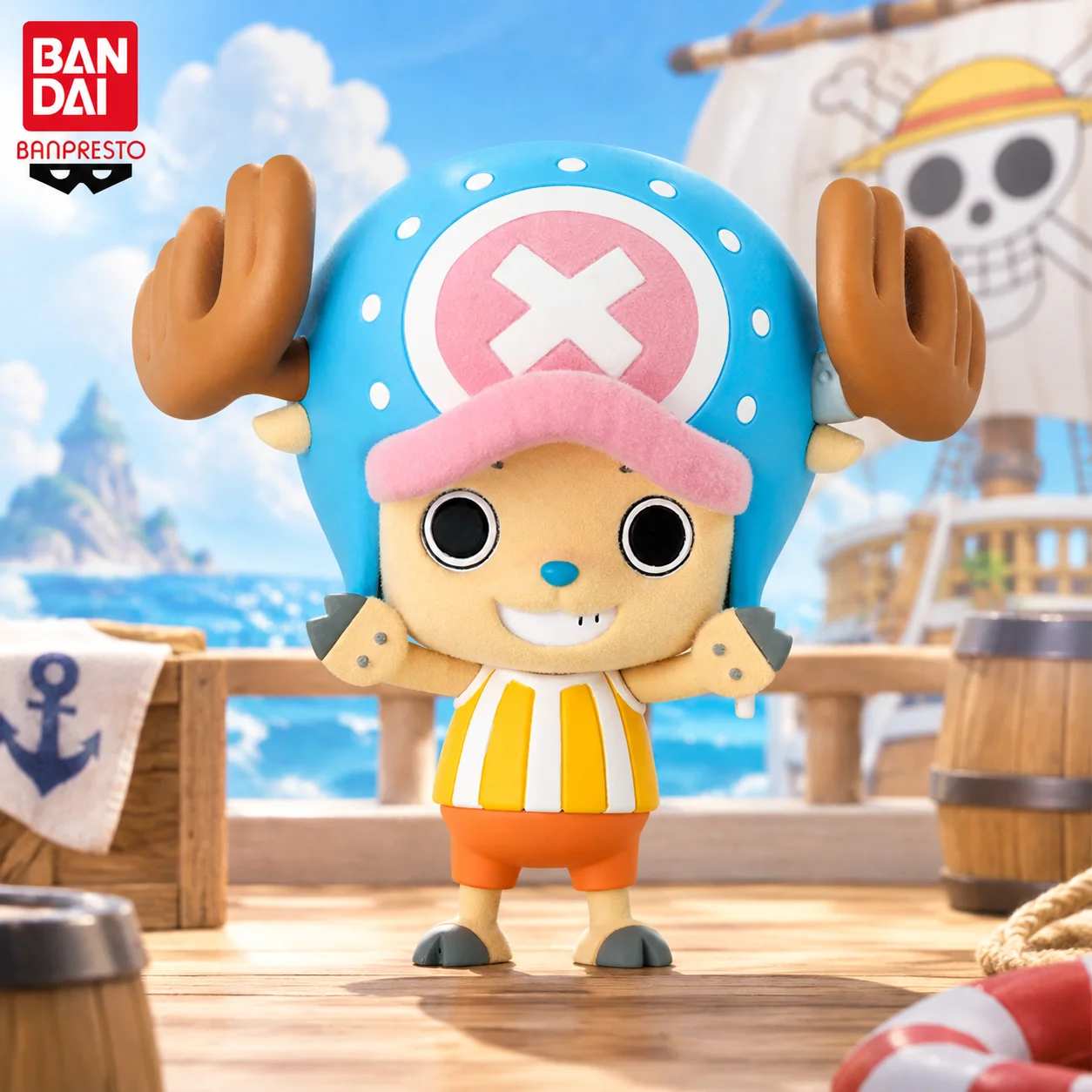 In Stock BANPRESTO Original ONE PIECE Tony Tony Chopper Fluffy Puffy Action Figure Model Doll Brand New Boxed Garage Model Toys