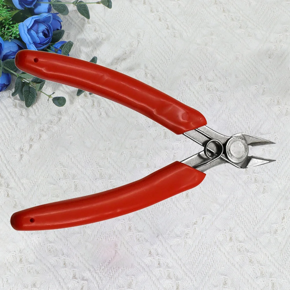 

Stainless Steel Wire Cutters Non-Slip Handle Mini Pliers For Diy Jewelry Making Craft Bead Smith Metal Wire Pliers Hand Tools