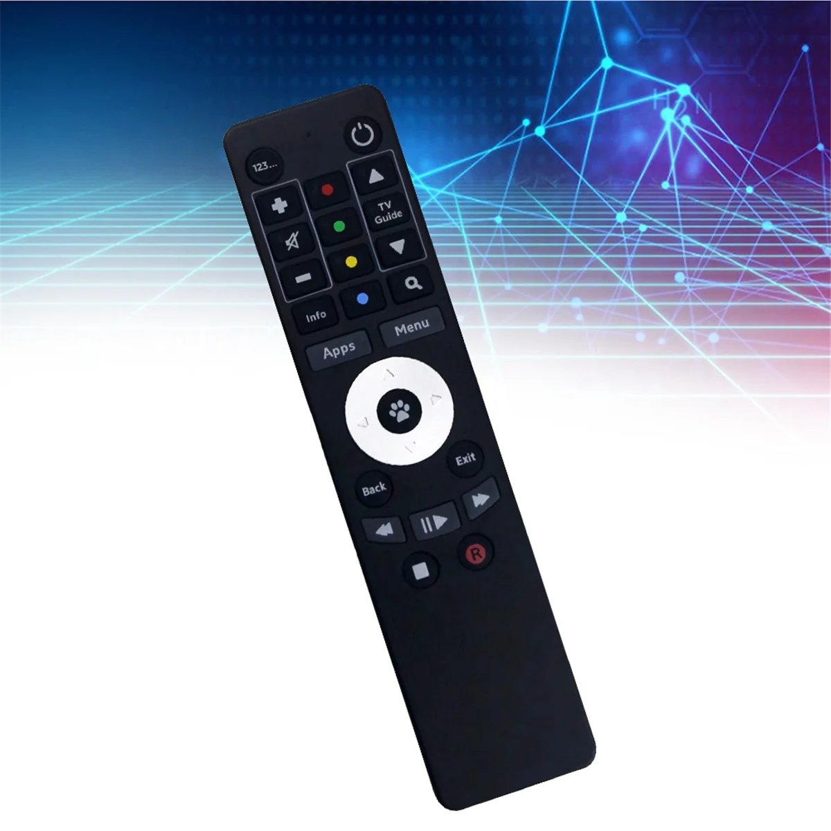 Replace Remote Control for Fetch H671T M616T M605T H626T for Gen 2 Mighty PVR Mini Mighty Set Top 4K TV Box HD Recorder