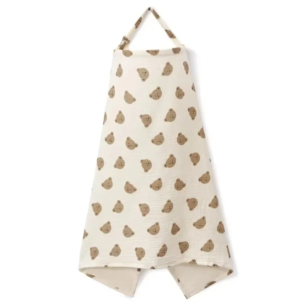 Cotton Mother Outing Breastfeeding Cover Privacy Apron Stroller Blanket Breastfeeding Apron Adjustable Feeding Nursing Covers