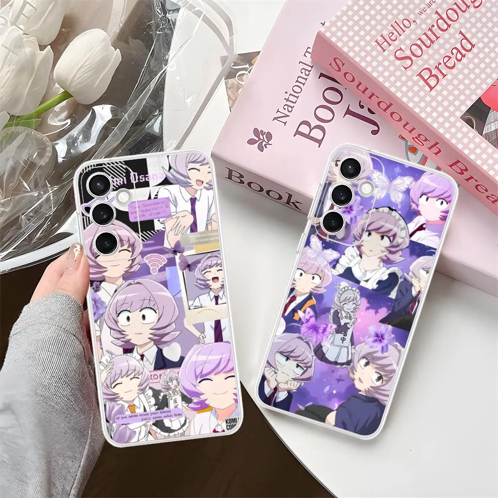 Anime Najimi Osana Mobile Phone Case for Samsung Galaxy S25 S24 S23 S22 S21Plus FE Ultra Clear Colorful Cover Cellphones Luxury