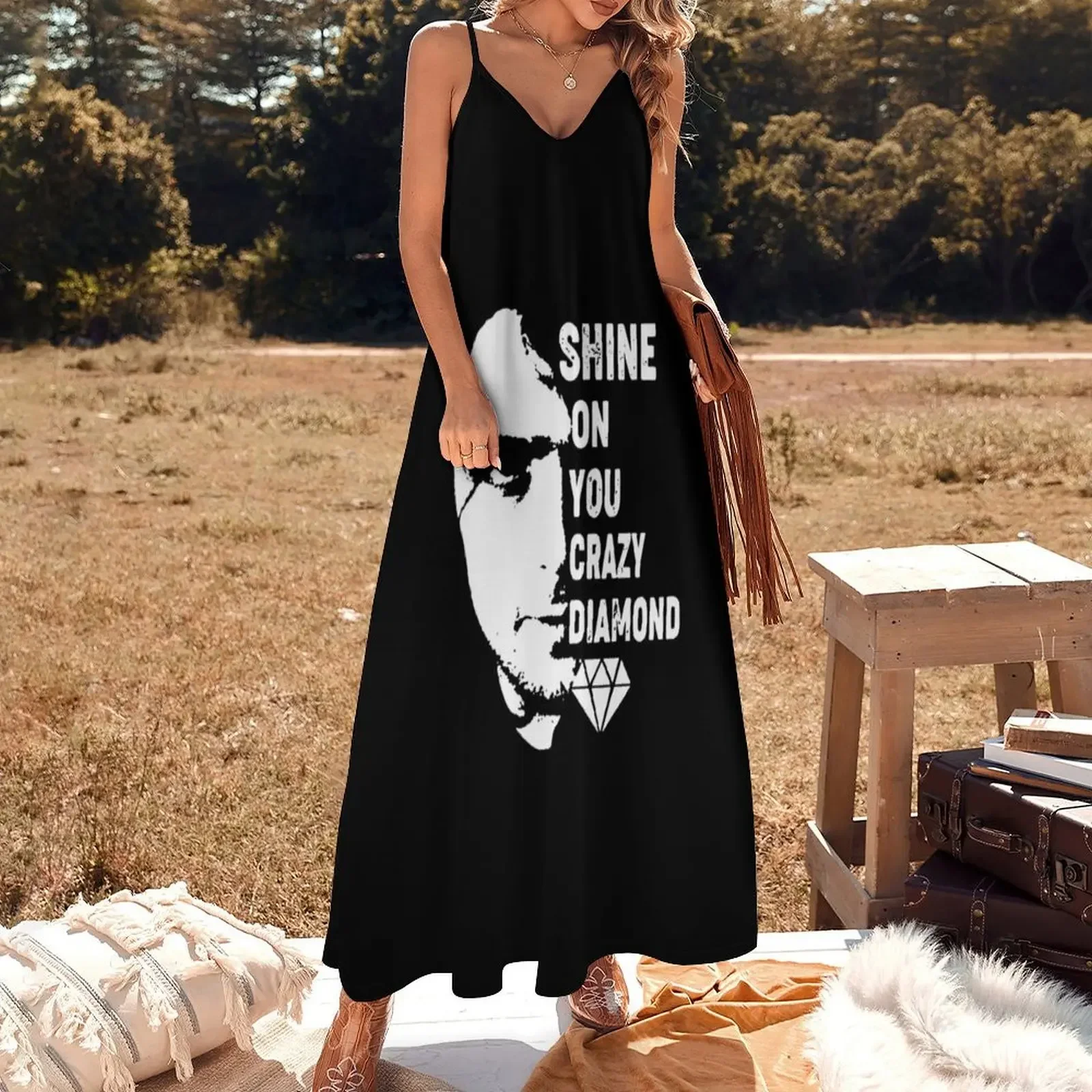 Shine On You Crazy Diamond Sleeveless Dress beach dresses womens dress Woman dresses Dress