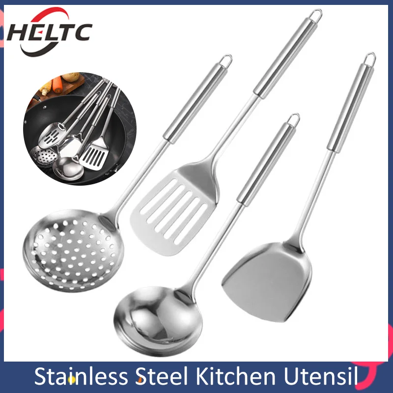 

Кухонная посуда, кухонная утварь, лопатка из нержавеющей стали, ложка для супа, посуда, посуда, кухонный инструмент, кухонные гаджеты