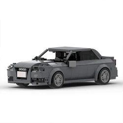 Technical Car MOC Speed Vehicles Audied R8 RS4 RS6 RS7 R18 Creative Expert Supercar Building Blocks Kid Toys Christmas Gift