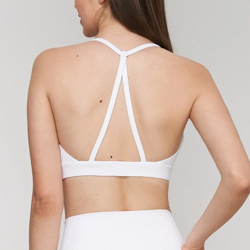 

Fashionable Beauty Back Sports Bra Slim Anti Sagging Yoga Underwear Shockproof Comfortable Training Fitness Bra Girls