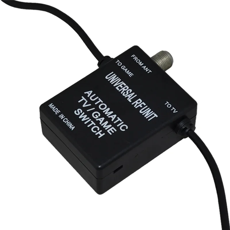 N75R-3 In 1 RF Unit Adapter Cable Automatic TV Game Switch For NES For SNES For SEGA Genesis