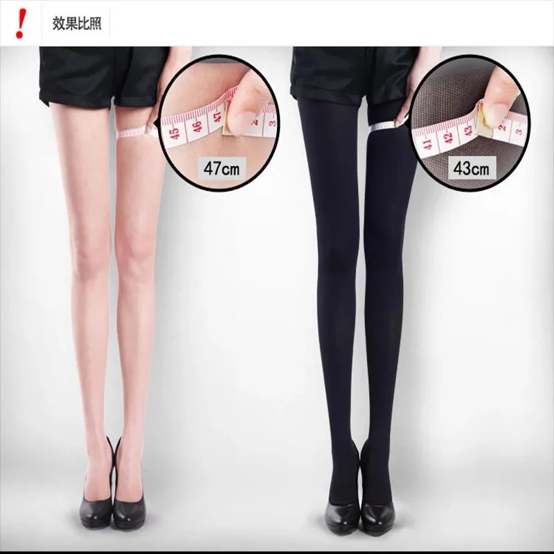 

Slim Therapy Pantyhose for Women, Compression Tights, Shaper for Leg, Thin, Rehabilitation, 20-30 MmHg, 680d，closed Toe