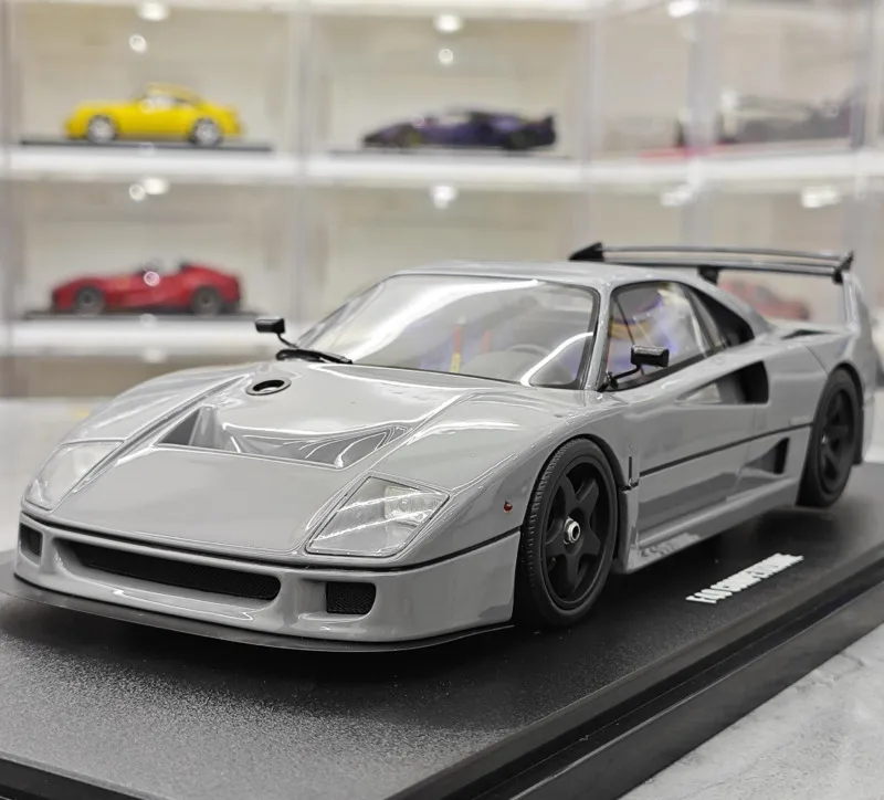 

1/18 тонкая версия, Новое поступление, специальная цена, литой под давлением металл, итальянский F40, широкий корпус, ограниченная серия, коллекция моделей спортивных автомобилей, игрушки