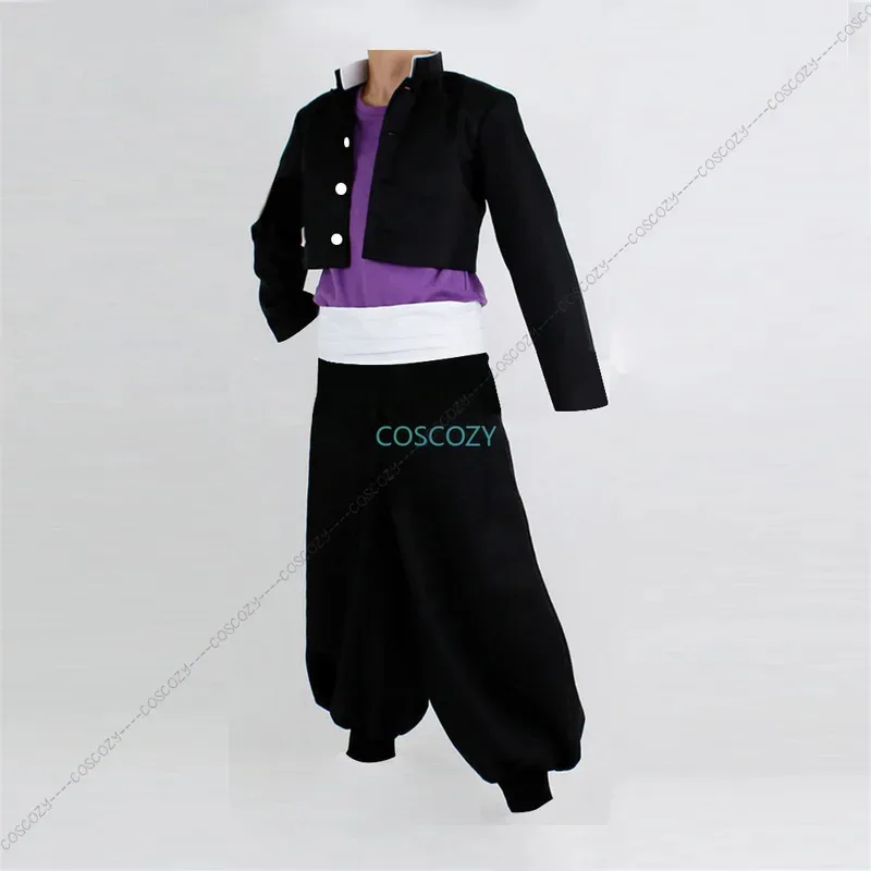 Anime Jujutsu Kaisen Todo Aoi Cosplay Costume Adult Top Pants Todo Aoi Uniform Wig Halloween Carnival Set Party Black Suit