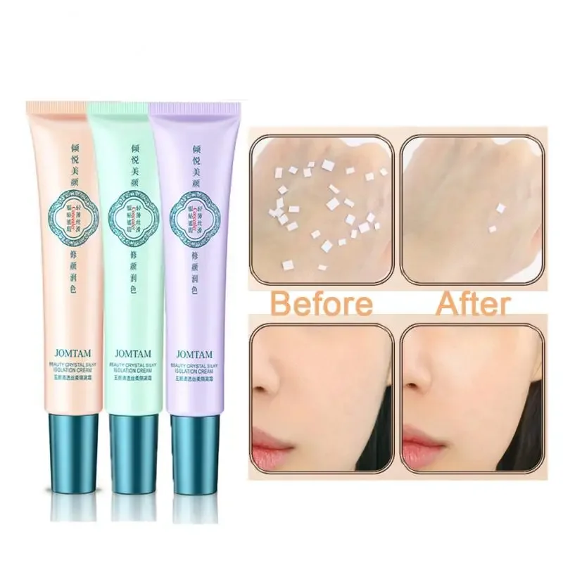 30g Licht Komfort Make-Up Primer Abdeckung Poren Feuchtigkeitsspendende Dauerhafte Gesicht Make-Up Basis Haut Farbton