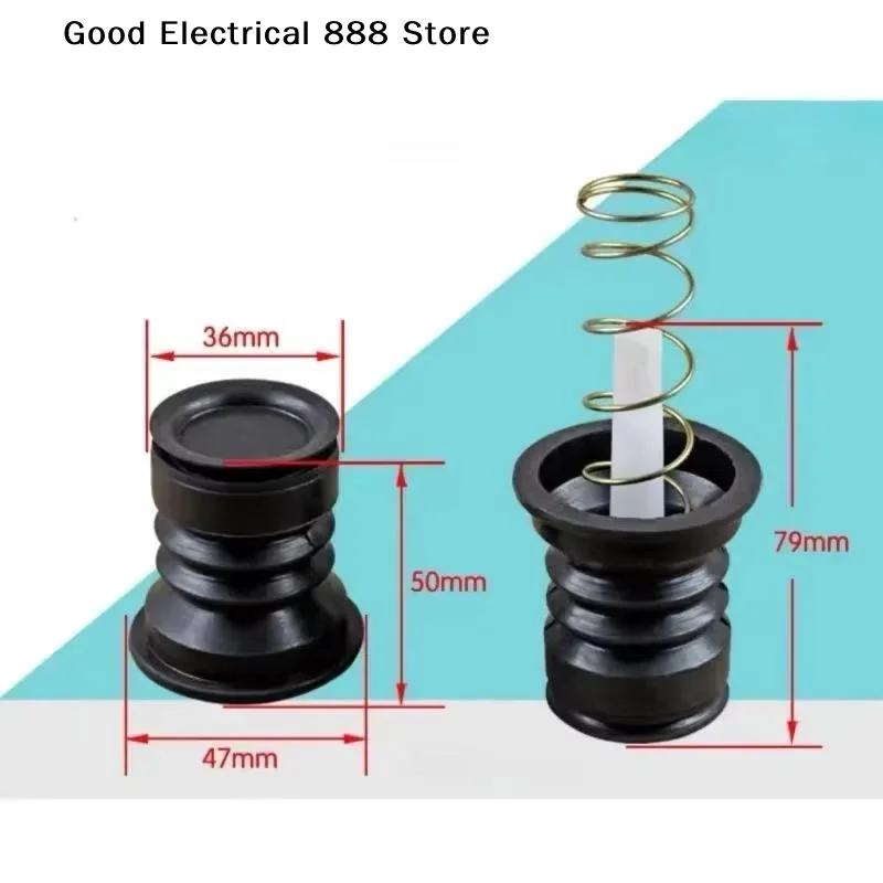 【G】Semi Automatic Twin Tub Washer Drain Valve Core Spring Rod Rubber Plug Spare Parts