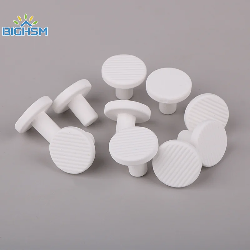 1Pcs Fish Tank Coral Base T Shaped Aquarium Coral Support Ceramic Stand Plug Reproduction Base Coral Frag Rack