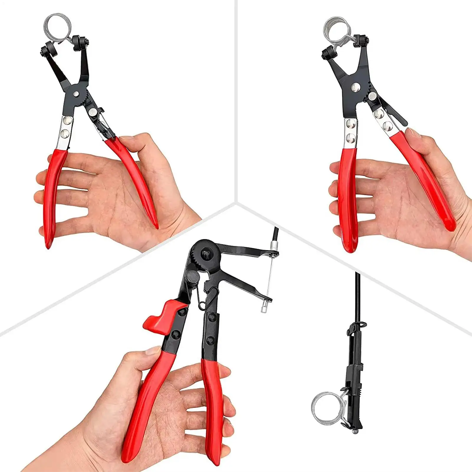 

Professional Hose Clamp Pliers 3 piece hose clamp removal kit Hose Clamp Tool Precision Pipe Pliers Kit for car coolant radiator