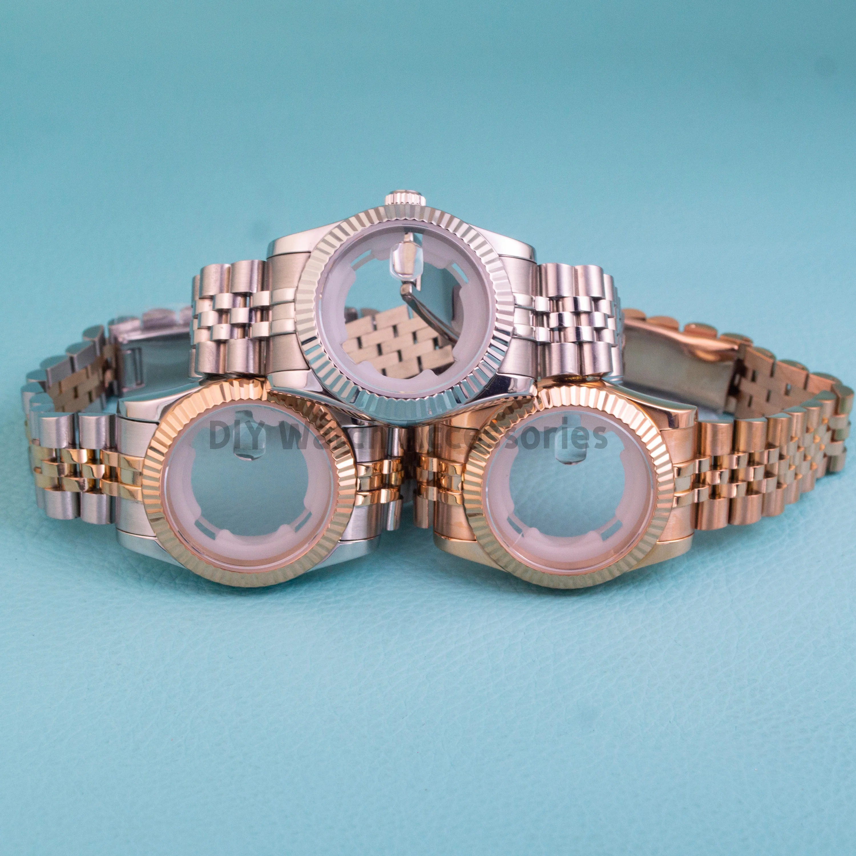 

Women's Watch Case NH05 Case 33mm Watch Case 25mm Strap Stainless Steel Sapphire Glass Case For NH05 NH06