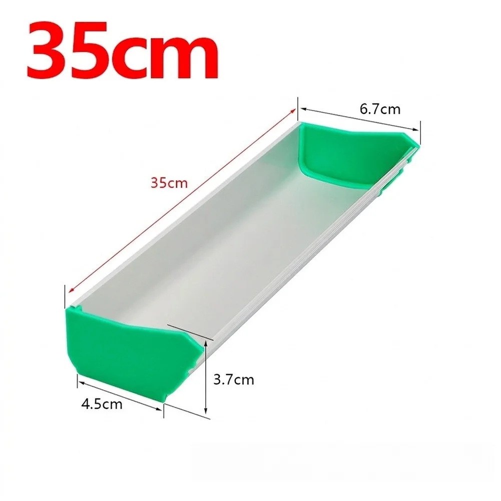 Coating Applicator Aluminum for Fabric Treatment - Grooved Aluminum Body Plastic End Seal 30/35/40/45cm Dimensions