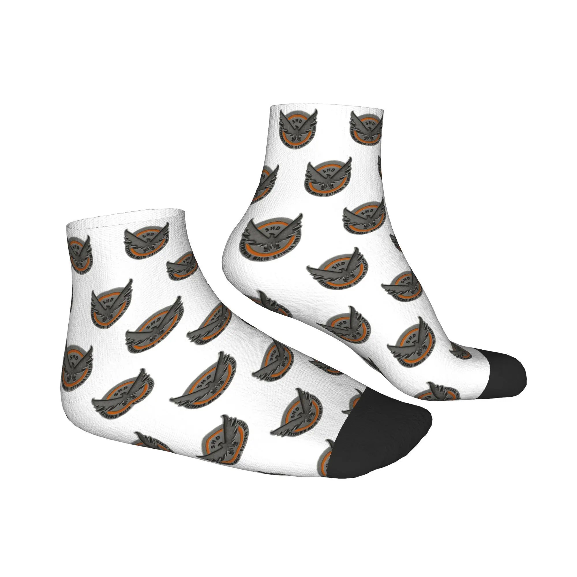 جوارب The Division Shd الإستراتيجية ذات الأراضي المنزلية جوارب Harajuku عالية الجودة لجميع المواسم إكسسوارات الجوارب للرجال والنساء