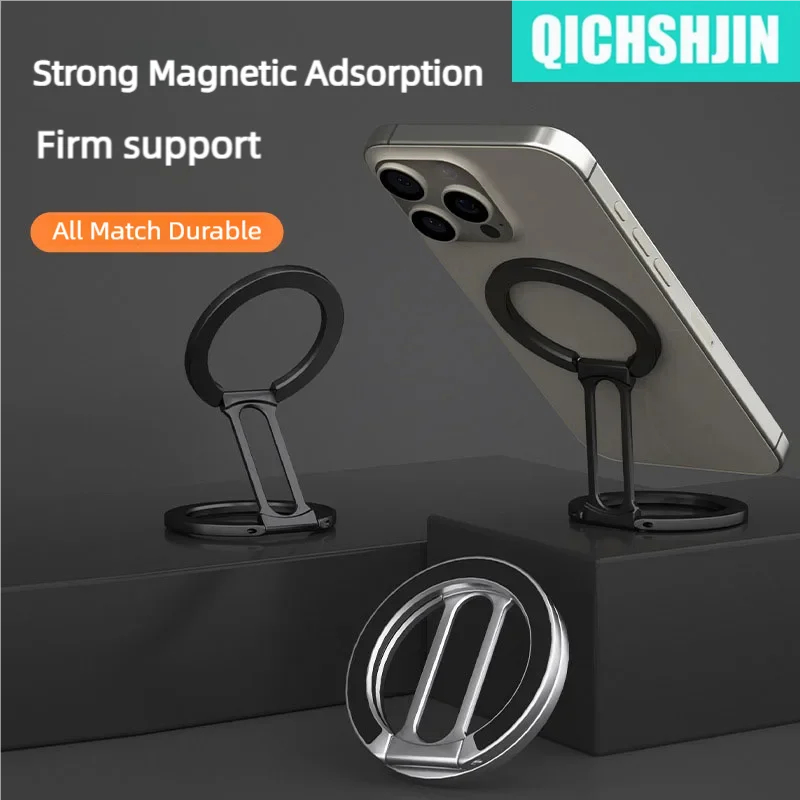 For MagSafe Cellphone Grip Double Sided Magnetic Phone Ring Holder For Car Cellphones Stand Phone Accessories Support Grip Tok