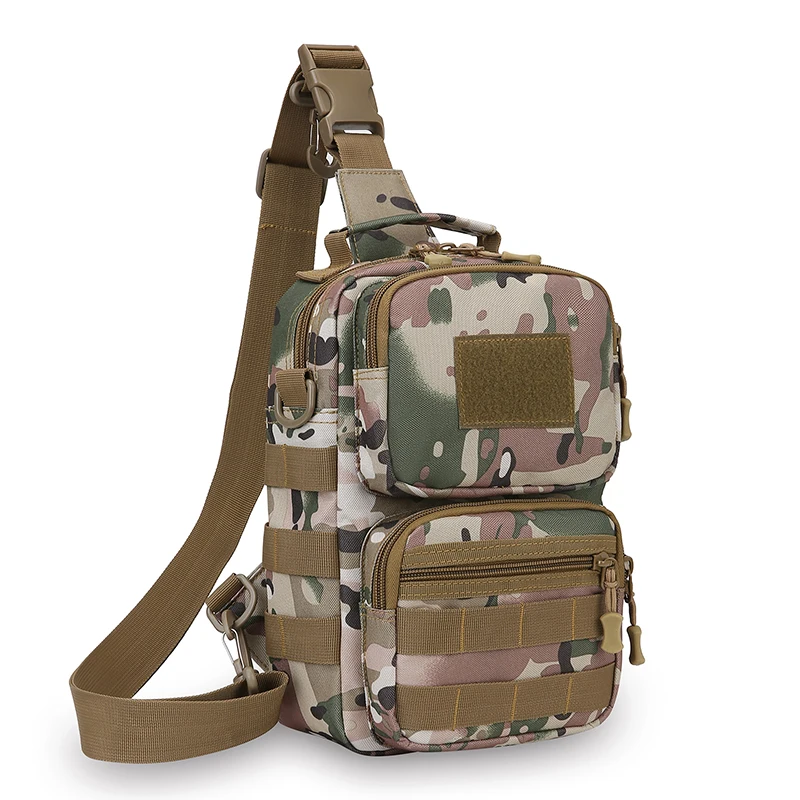 Taktische Brusttasche für Männer, multifunktionale Angeltasche, strapazierfähige Umhängetasche für Reisen, Camping, Wandern, Outdoor-Aktivitäten – Detail 17