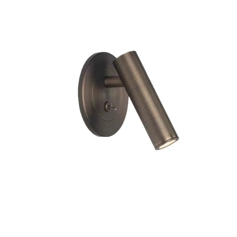 

Новый светодиодный встраиваемый настенный светильник для спальни, светодиодный светильник для домашнего интерьера, освещение для чтения, светодиодный настенный светильник для изголовья кровати в отеле, AC110-220V 5W