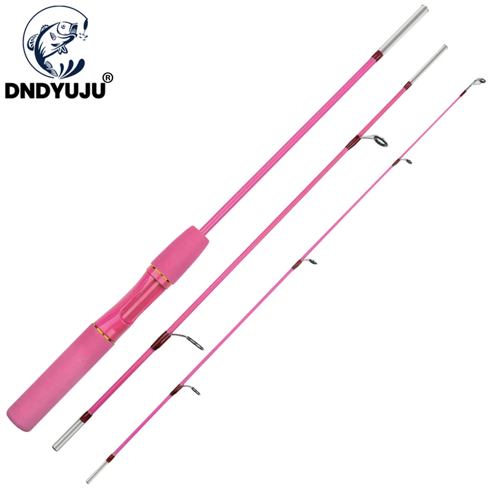 DNDYUJU Children's Fishing Rod Stream Fishing Rod Glass Fiber Telescopic Rod Ultra Light Carp Fishing Spinning Pole For Beginner