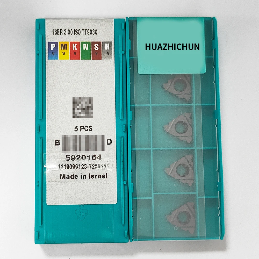 

HUAZHICHUN 16ER 3.00 ISO TT9030 General Turning Inserts