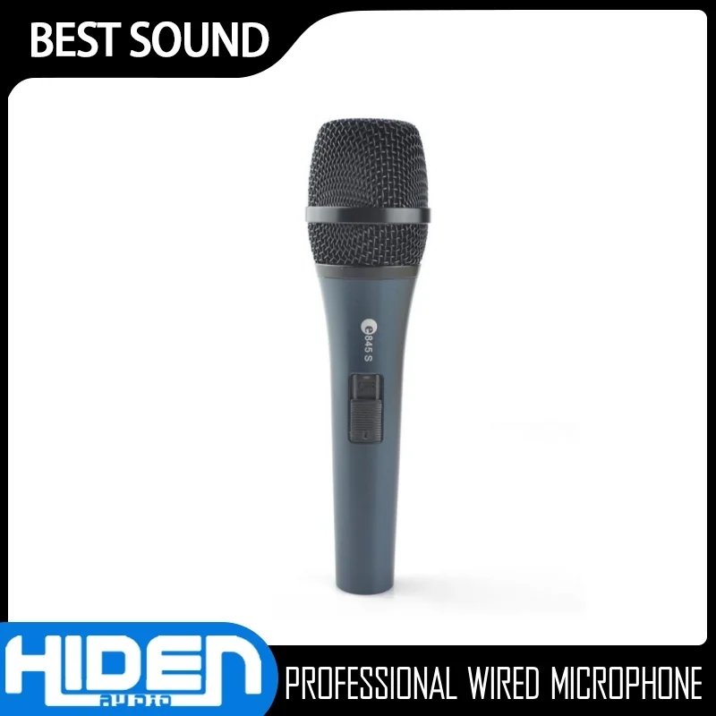 

H-E845S Professional Dynamic Karaoke Microphone Handheld Wired Microphone For Karaoke KTV