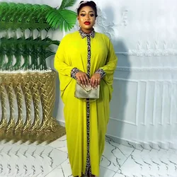 Abayas für Frauen Dubai Luxus afrikanische muslimische Mode Kleid Kaftan Marocain Abend party Kleider Boubou Robe Djellaba Femme