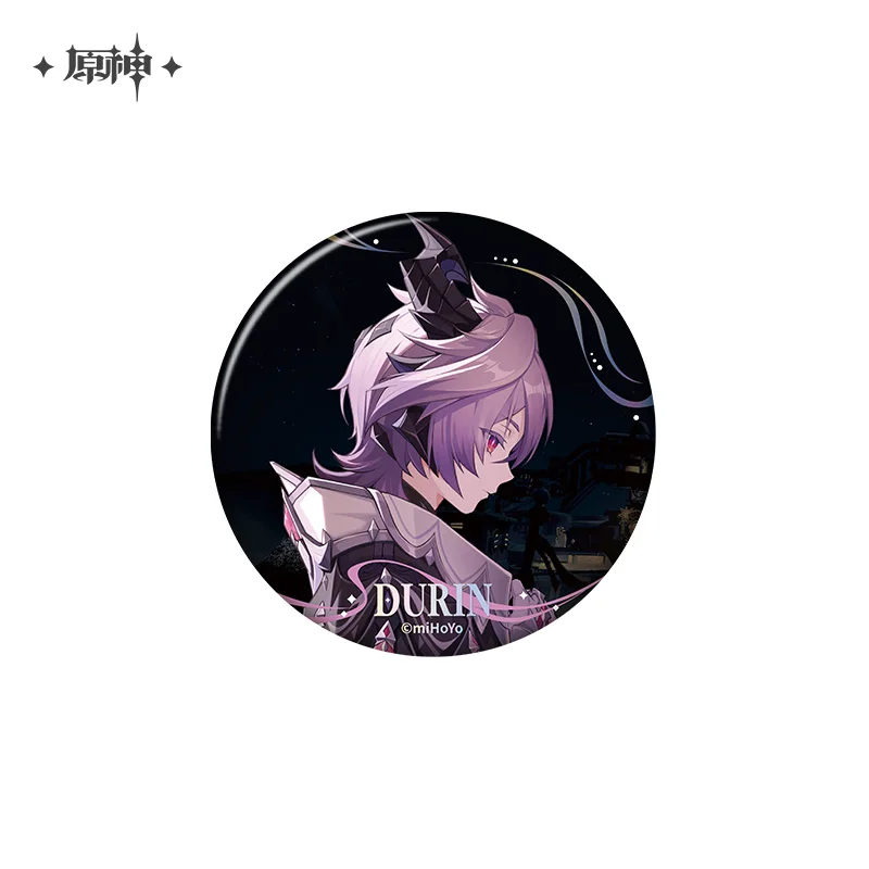 [Merch officiel] Pré-vente Genshin Impact Song of the Welkin Moon Alice Varka Nicole Reeyn Badges expédiés en décembre 2025 Pré-commande
