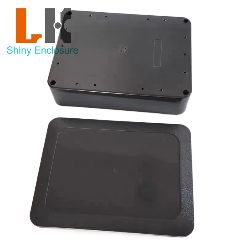 Scatola di progetto di giunzione impermeabile in plastica per custodie elettriche industriali resistenti alle intemperie in ABS da 200x150x55 mm