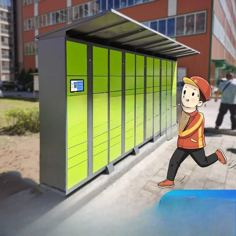 Express smart cabinet, station network self-pickup cabinet department, community school package receipt courier