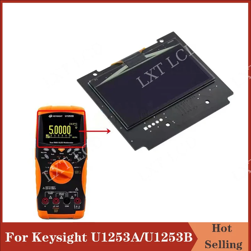 New LCD Display Screen For Keysight U1253A/U1253B Oled/Screen Replacement/Repair