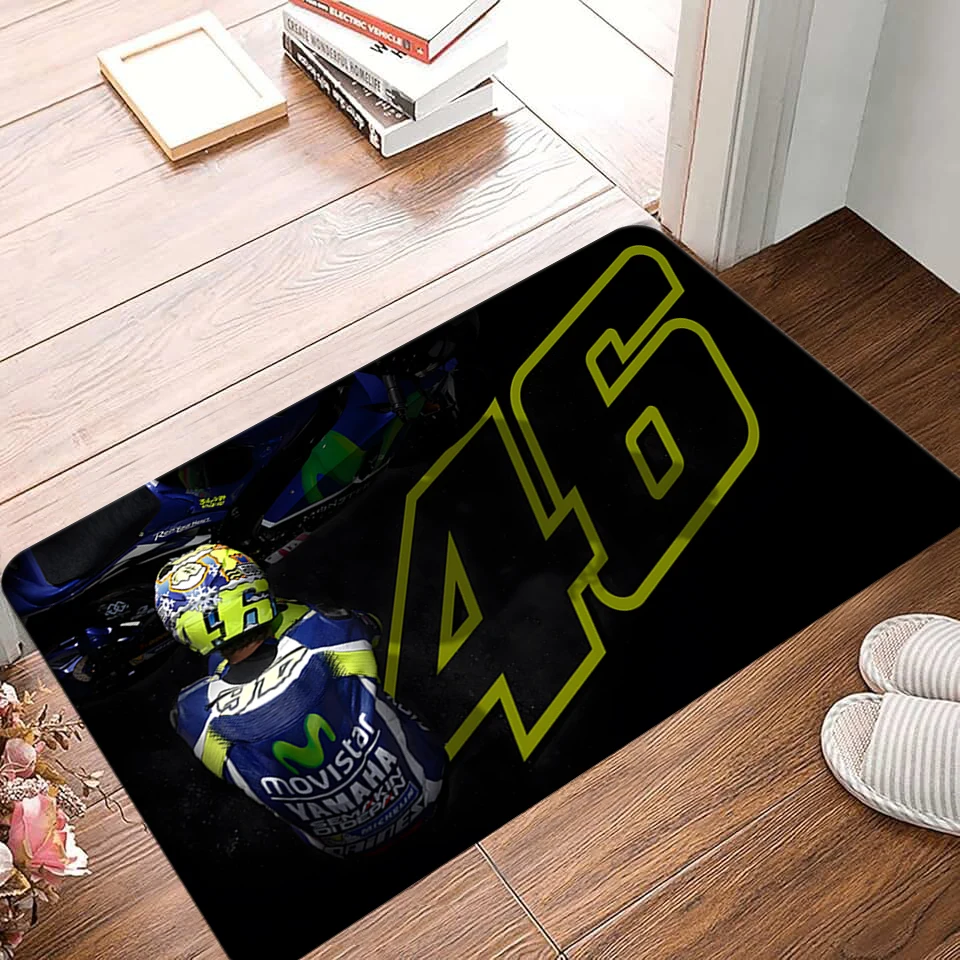 Moto Racing Rug Noise Mat Room Mat Custom Bedroom Carpet Kitchen Door Mat Entrance Door Can Be Custom Family Carpet