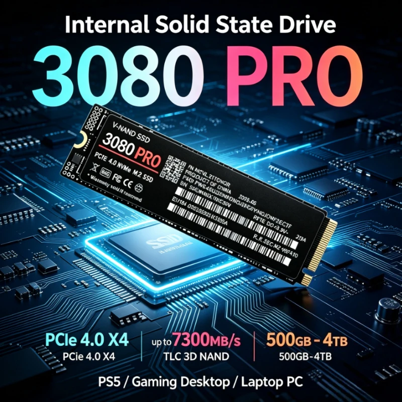 M.2 Nvme 4Tb Pcie 4.0 Ssd - Gaming M.2 NVMe SSD 3080PRO PCIe