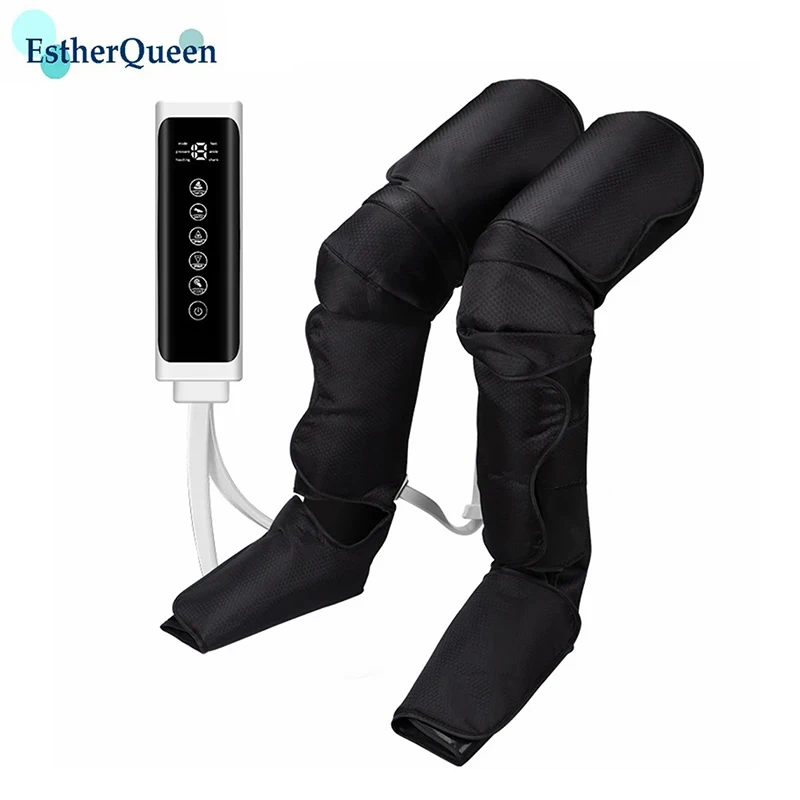 

EstherQueen household air wave leg massager for blood circulation with intelligent inflation pressure leg beauty device