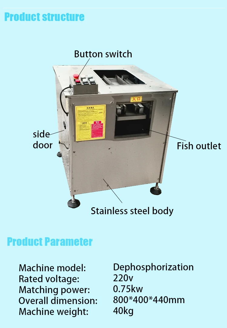 Fish Processor Machine/Energy-efficient Fish Automatic Processing System/Fish Killing Machine