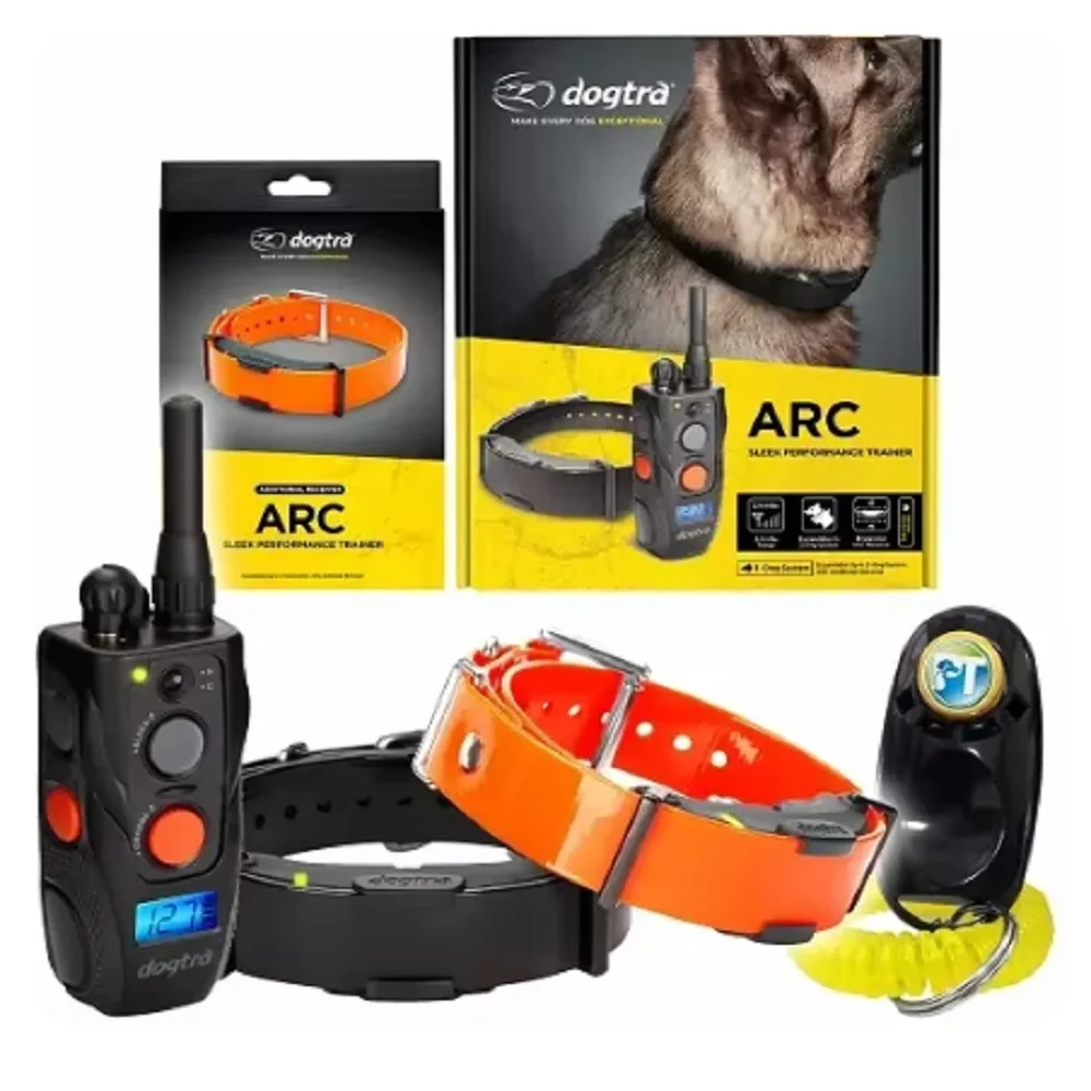 

Tillx Hot Sales Dogtras ARC Remote Dog Training Collar 3/4 Mile Expandable Trainer Rechargeable