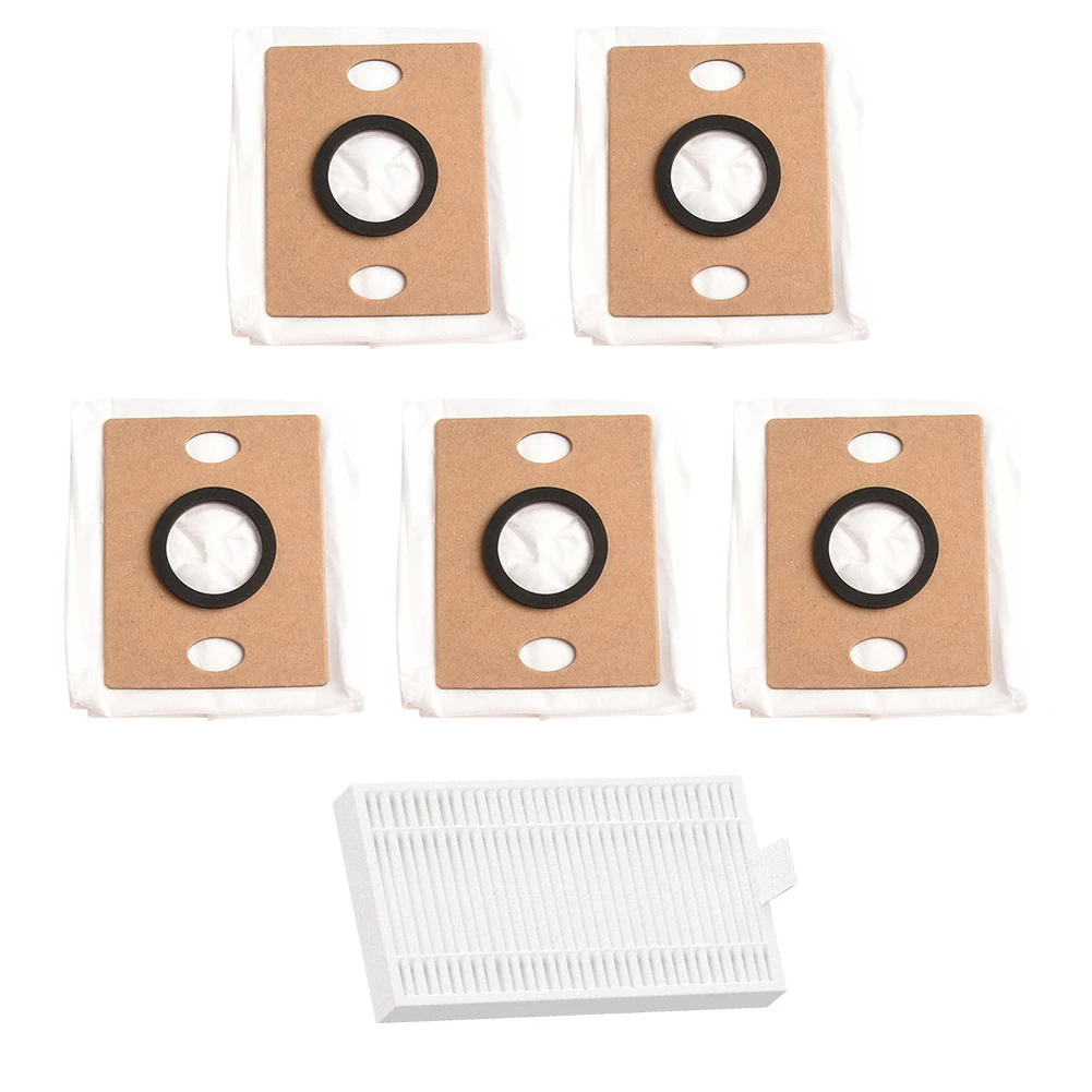 Vacuum Cleaner Filter Dust Bag Kit For ILIFE V9 Pro Self Emptying Robot Vacuum Cleaner Household Appliance Accessories