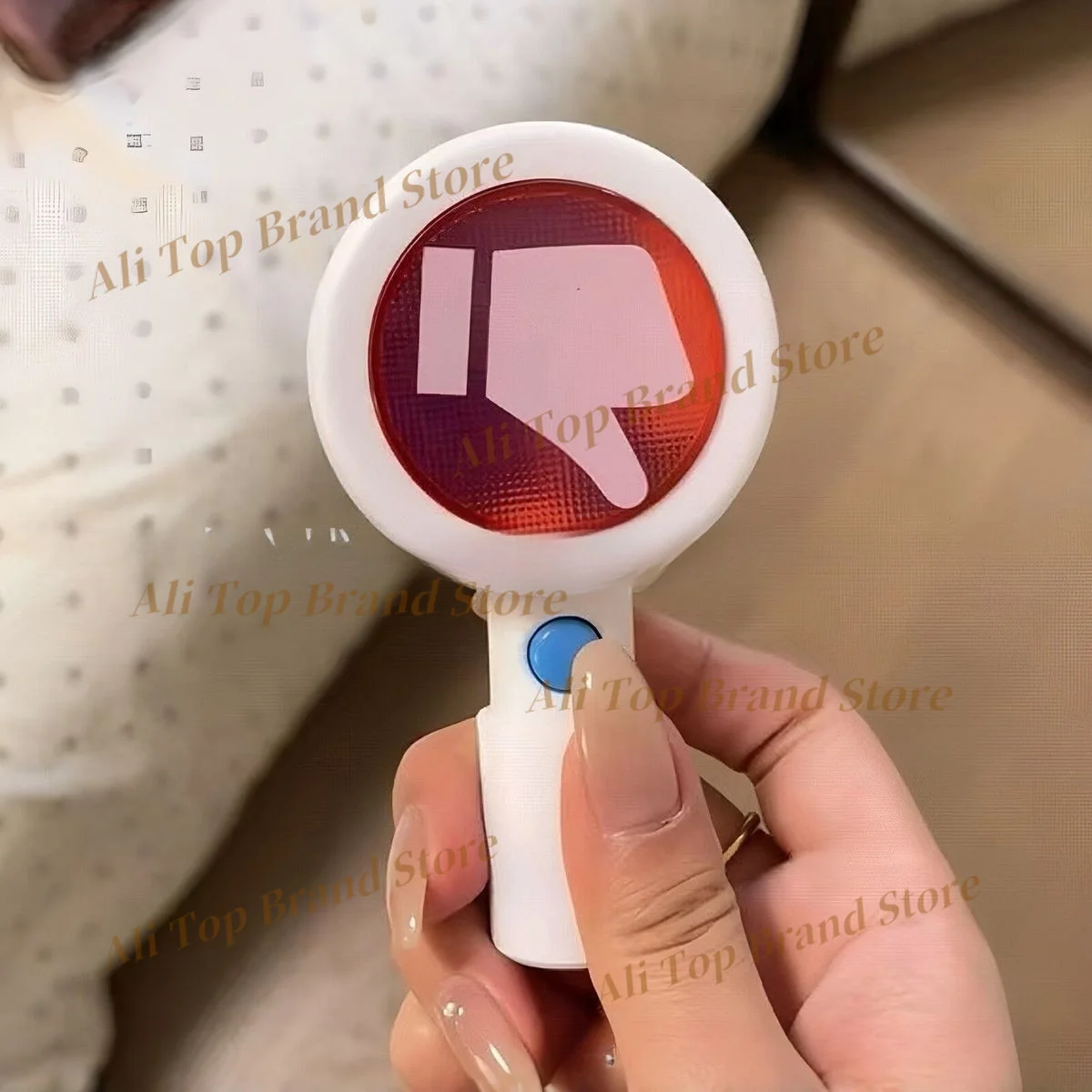 2026 New Double Sided Yes No Answer Paddle With Sound Button Electronic Voting Sign For Classroom Teacher School