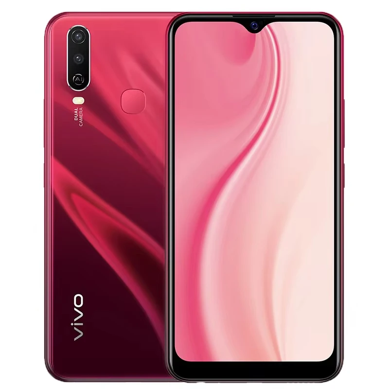 هاتف VIVO Y19 الذكي 4G البرامج الثابتة العالمية LTE 4GB 128GB أندرويد 9 13.0MP بصمة 5000mAh ثنائي الشريحة أندرويد 9.0 هاتف مستعمل