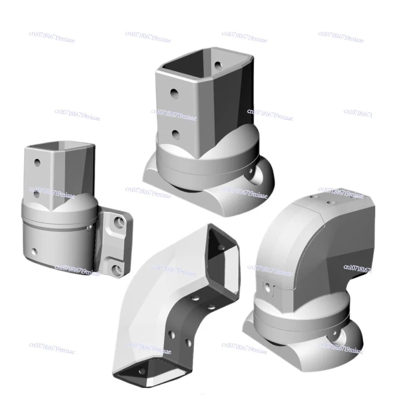 44/60 Cantilever Control Box Bracket Machine Tool Mobile Cantilever Rocker Arm Assembly Aluminum Alloy Rotary Universal Joint