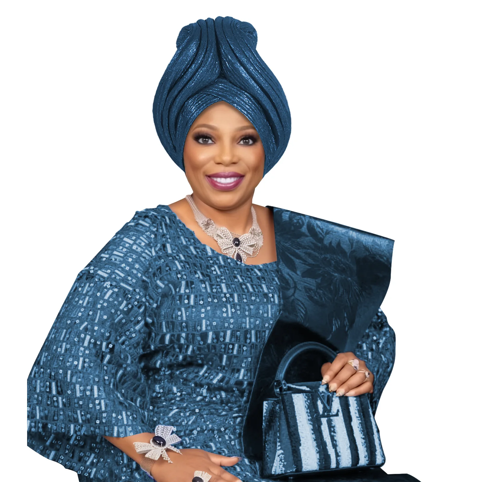 

Shimmer African Head Wrap Women Auto Geles Headtie Hat Turban Cap Muslim Hijab Bonnet Nigeria Wedding Party Headgear Turbante
