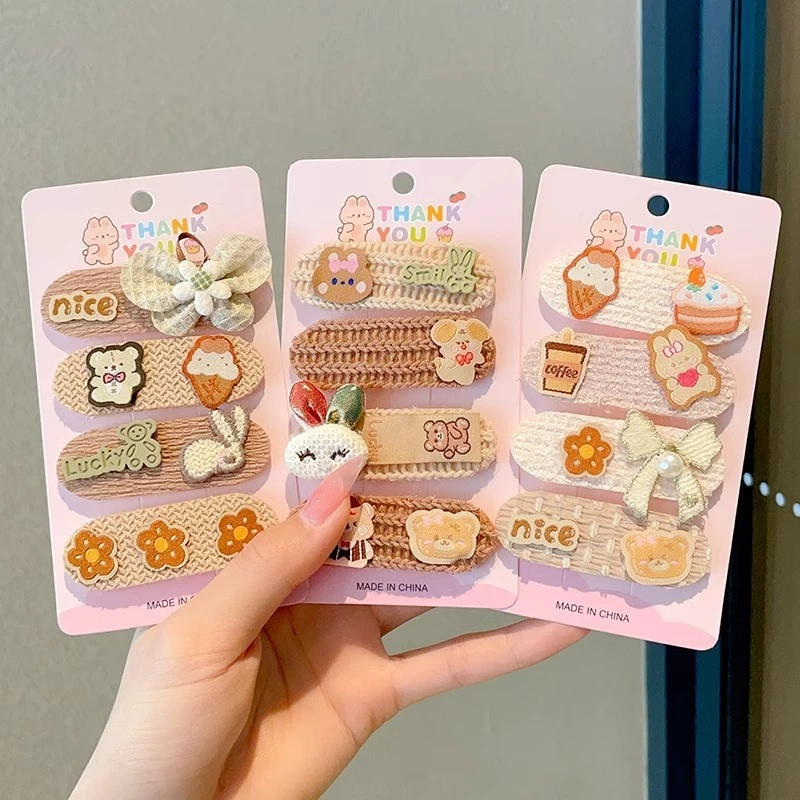 Novo tipo grampo de cabelo bonito floral arco presilhas para meninas bebê headwear meninas crianças acessórios para o cabelo princesa grampos de cabelo