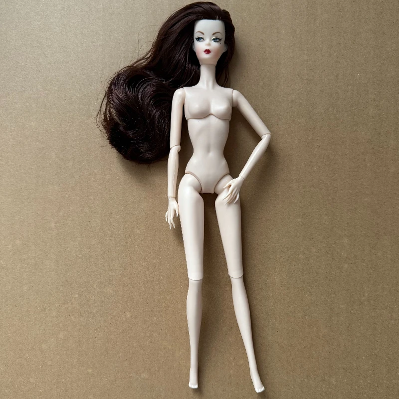 32 センチメートル女性人形メイクアップヘッド付き 1/6 スーパーモデル人形ガールドレスアップおもちゃアクセサリー