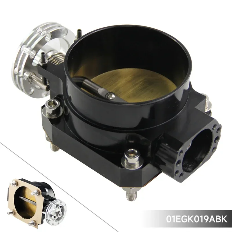 

Black/Silver Throttle Body Intake Q45 80MM Fit For Nissan RB25DET RB26DET RB20 GTS