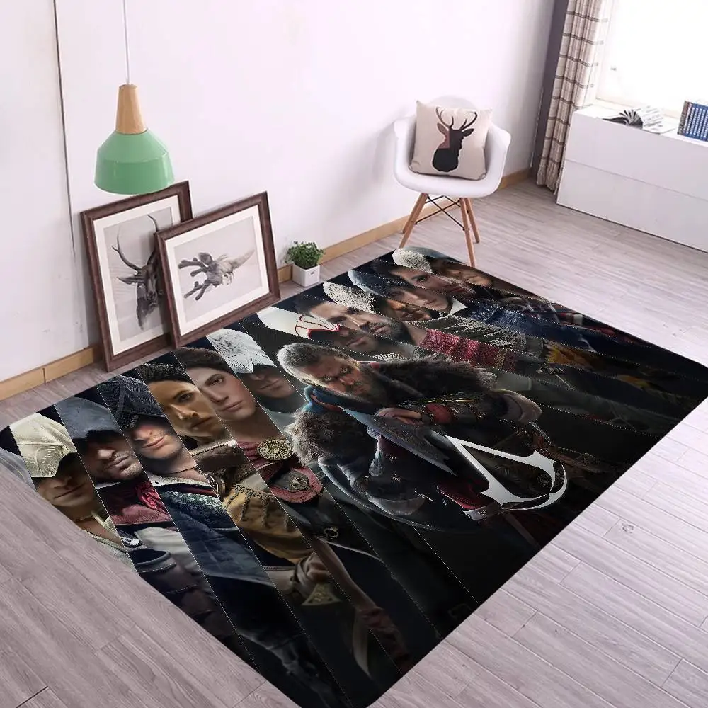A-AssassinS C-Creed Gaming Kitchen Mat Room Bedroom Decoration Balcony Anti-Slip Doormat Living Room Alfombra
