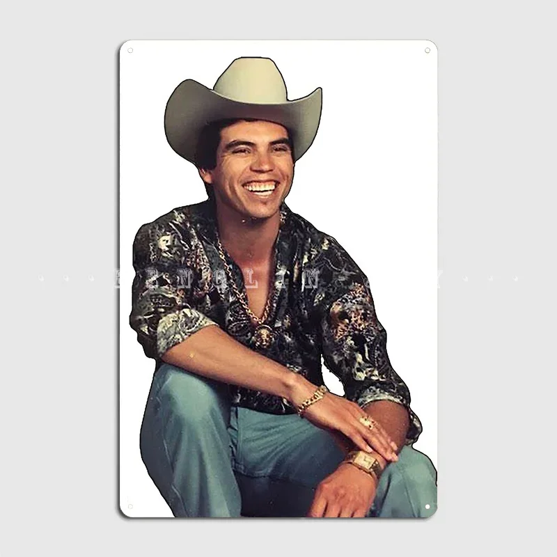Póster de Chalino Sanchez, placa de Metal, decoración de pared, diseño de pared para fiesta y Club, cartel de estaño