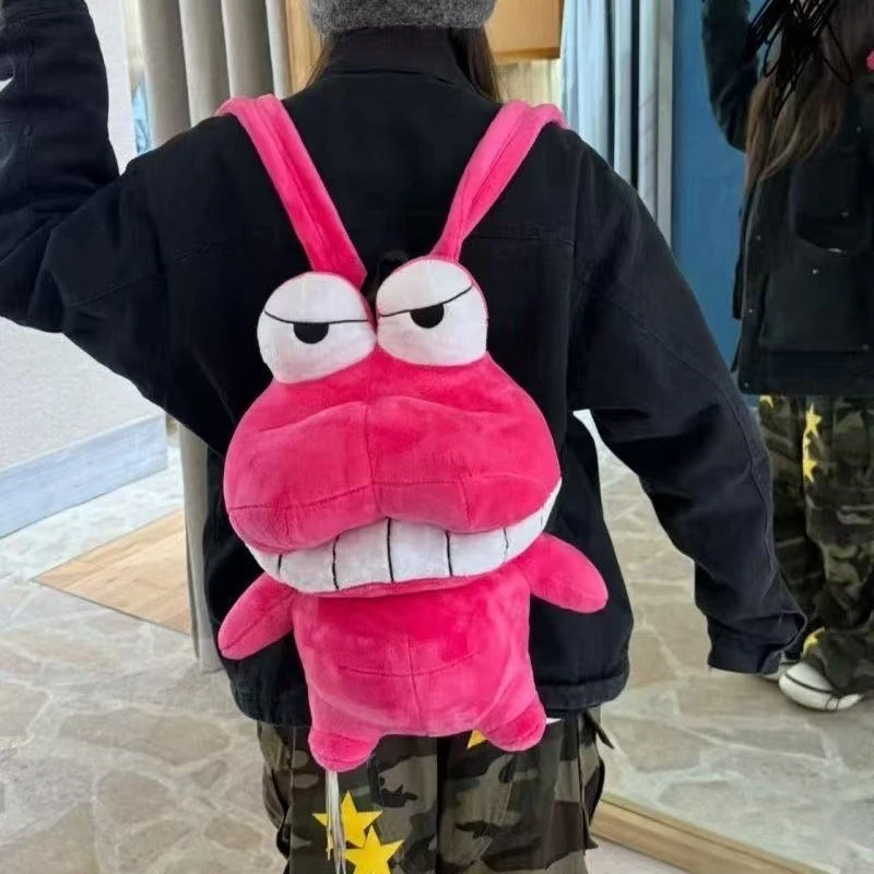 Borsa a doppia spalla Cartoon Plu Chiusura morbida con cerniera Sle per pendolari Nessun cuionamento per l'uso quotidiano Ex Bag