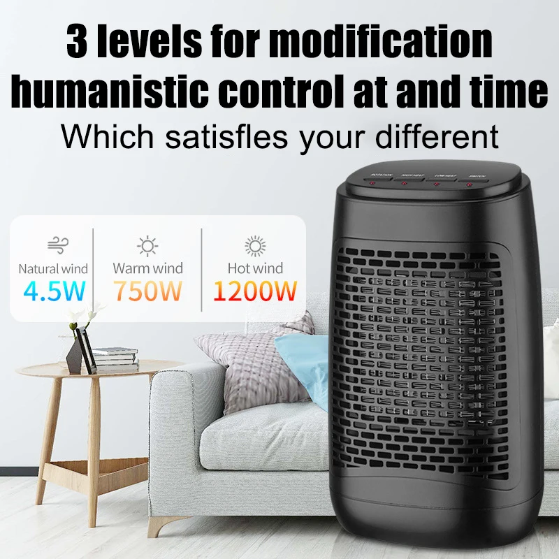 Kenop Pemanas Kartun Kipas Mini Pemanas Desktop Kipas Pemanas Listrik Standar Eropa Standar Amerika Standar Jepang