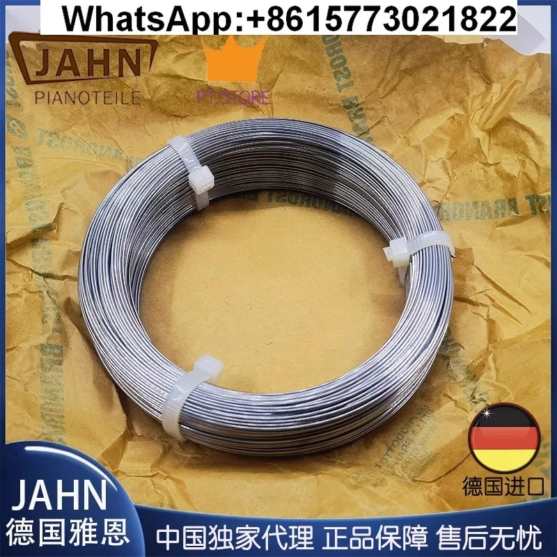 

German JAHN Piano Strings FOR Roslau 500g Pack, Polished Strings