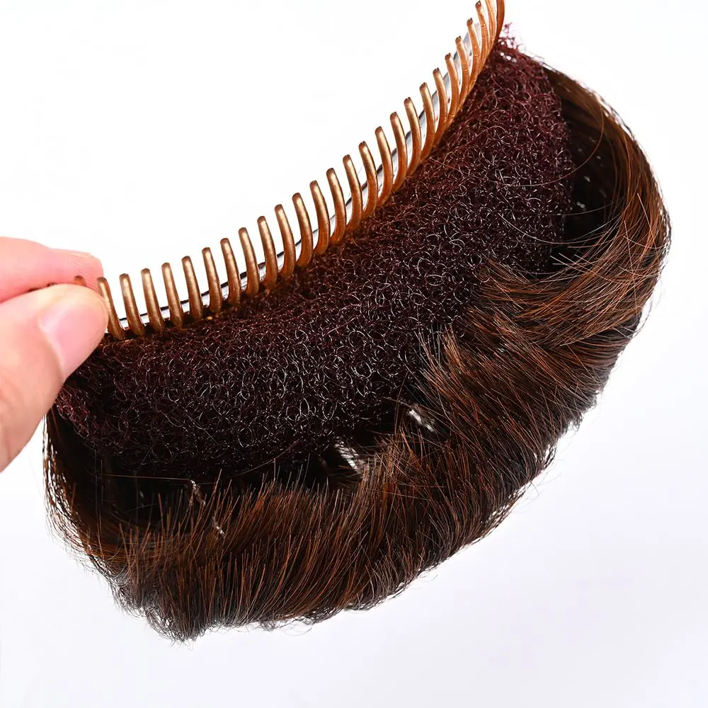 Hair Thickening Pad Hair Base Bump Fluffy Pad Styling Tool Hair Bun Invisible False Hair Clip Women Thickening Fluffy Hairpin